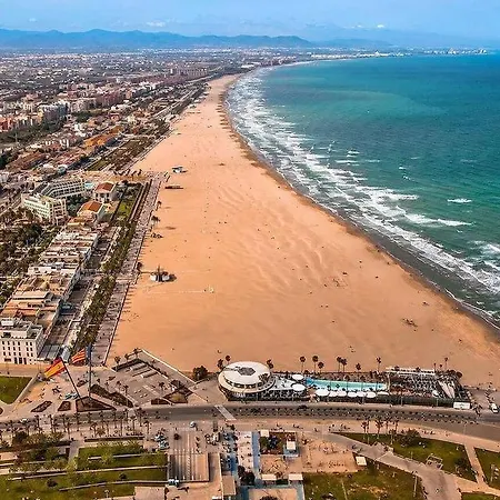 Dorado Cabanyal - Luxury Beachside Charm Lejlighed Valencia